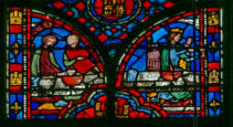  Assuérus et Esther se rendent au festin offert par la reine (124 - 125)