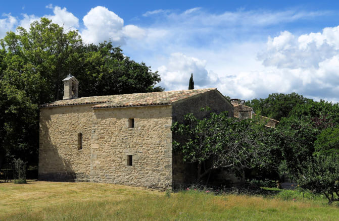 La chapelle et l'ermitage qui lui est appendu