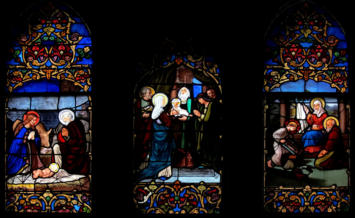 Transept nord: la Vie de Saint Joseph