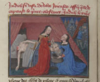 Judith se vêtit de robes joyeuses afin de décapiter le Prince Holopherne