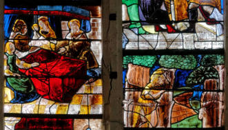 Naissance de saint Jean-Baptiste - Conversion de saint Hubert ou de saint Eustache