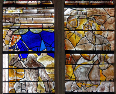 Stigmatisation de saint François - Dieu le Père trônant danss les nuées