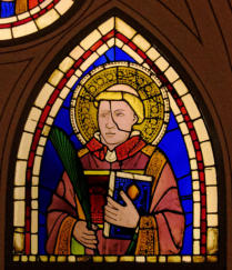 Vitraux de Giotto:  Saint diacre martyr