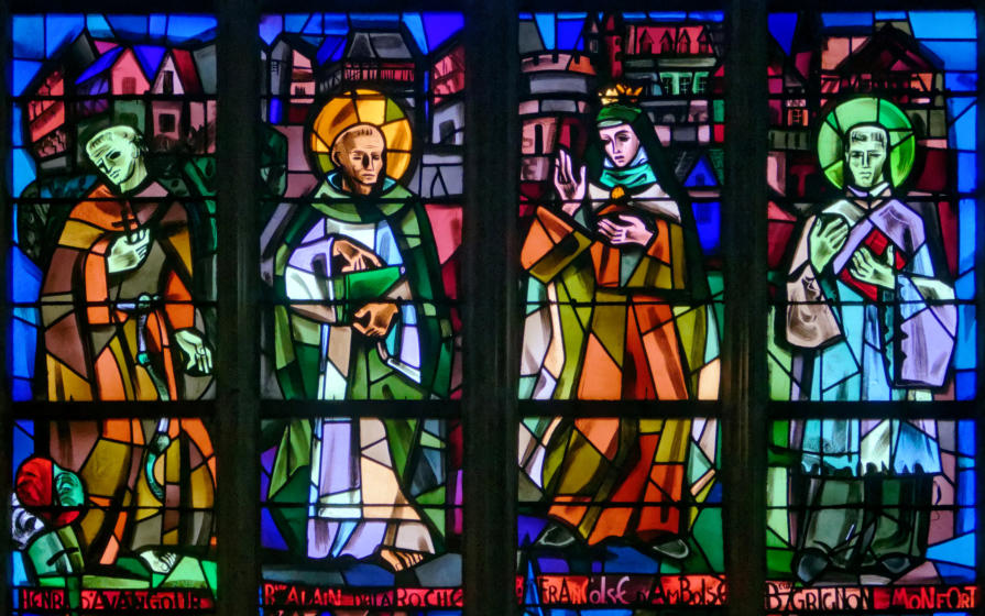 Basilique Saint-Sauveur de Dinan en Côted 'Armor