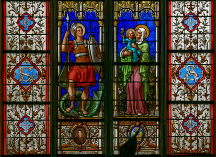 Saint Georges - Anne et la Vierge 