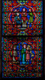 Sainte Blandine encourage Ponticus -Sanctus et Maturus subissent le supplice du feu