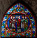Procession du Saint Sacrement: le Pape portant l'Eucharistie, accompagné de Charles d'Anjou et de Philippe le Bel