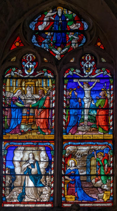 Baie 5: Vie de la Vierge