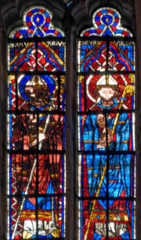 Deux évêques du Mans, saint Pavace et saint Thuribe