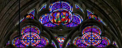 Le Christ et la Vierge trônant