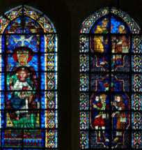 Vierge à l'Enfant - Les pèlerins de Saint-Jacques