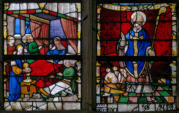 Naissance du saint - Saint Nicolas sauve les 3 enfants du saloir