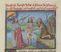 Le Baptême du Christ par le Baptiste