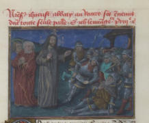 Notre Seigneur abattit ses ennemis d’une seule parole