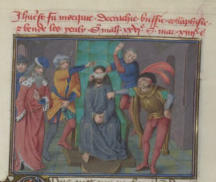 Jésus-Christ est moqué