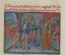 Le roi Amon déshonora les messagers du roi David qui les envoyait pour faire la paix