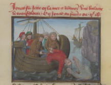 Jonas fut jeté à la mer et une baleine l’engloutit