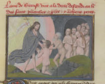L’âme de Jésus-Christ descend rejoindre les saints patriarches, prophètes et anciens pères