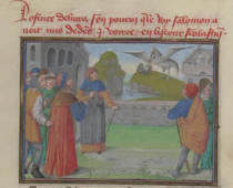 L’autruche délivra son poussin que le roi Salomon avait mis dans un verre