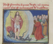 Jésus-Christ surmonta le prince des enfers