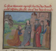 La veuve de la ville de Thécos apaisa la colère du roi David à l’égard de son fils Absalon