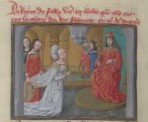 La reine de Saba vient à Jérusalem quand elle connut la gloire de Salomon
