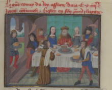 Le grand festin du roi Assuérus pendant quatre-vingts jours