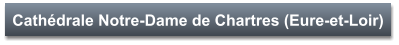 Cathédrale Notre-Dame de Chartres (Eure-et-Loir)