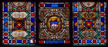 Blanche de Castille par Joseph Vigné sur un carton de Pierre Jollivet en 1842