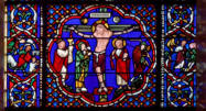 Le sacrifice d'Abraham - Le Calvaire entre l'Église et la Synagogue - Moïse et le serpent d'airain