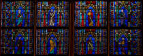 Baie 1: Figures de l’Ancien Testament par Louis Steinheil et Nicolas Coffetier