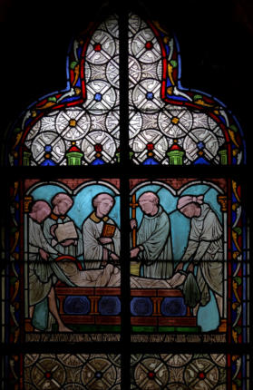 La mort de sainte Geneviève