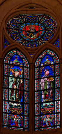 Saint Denis - Maurice de  Sully (contributeur à l'édification de Notre Dame