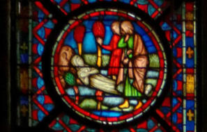 Sainte-Chapelle de Paris: Mort de Sara (119)