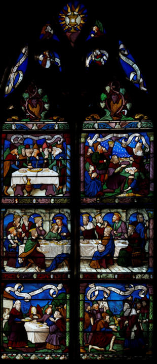 Église Baie 2 (L'Eucharistie) de l'église Notre-Dame-de-L’Assomption à Pont-Sainte-Marie