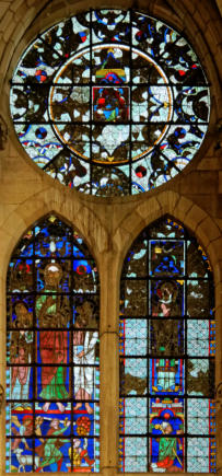 Cathédrale Saint-Étienne d'Auxerrre: Baie 113