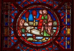 Sainte-Chapelle de Paris: Mort de Sara (119)