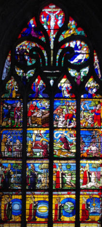 Baie 1 de l'église Sainte-Marie-Madeleine de Troyes