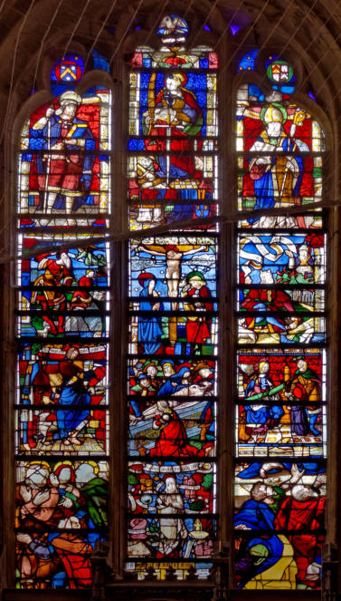 Baie 1 de l'église Saint-Jean-au-Marché de Troyes