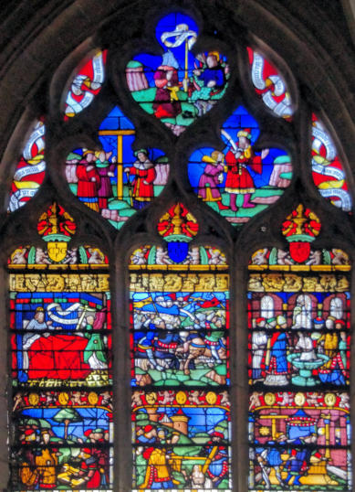 Baie 6 de l'église Saint-Nizier à Troyes