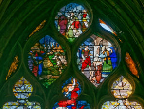 Récolte de la manne - Rencontre entre Abraham et Melchisédech