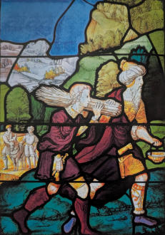 Église Saint-Lézin de la-Chapelle-Janson ©Corpus Vitrearum