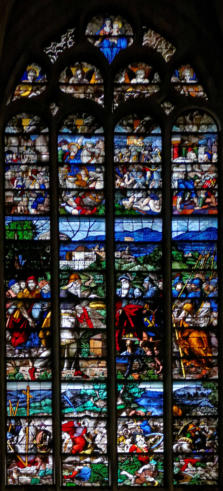 Église Saint-Gervais-Saint-Protais à Paris; Baie 124