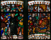 Baie 2: Scènes de la Passion du Christ