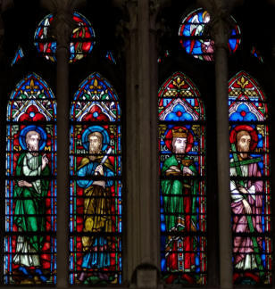 Baie 111 de la cathédrale de Troyes