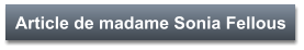 Article de madame Sonia Fellous