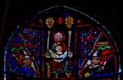 Marie l'Égyptienne  dans le sein d'Abraham