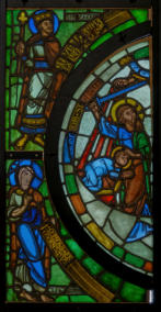 Verrière typologique de la Passion du trésor de la cathédrale Saint-Étienne de Châlons-en-Champagne