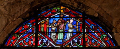 Cathédrale Saint-Étienne d'Auxerre sur la baie 19: Lot et ses filles