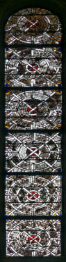 Baie12: Grisaille décorative 1210-1215